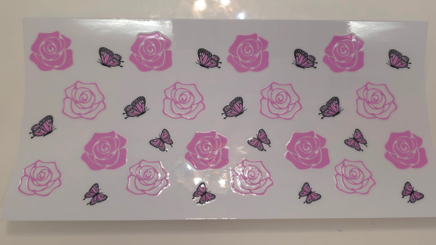 Floral decal 2