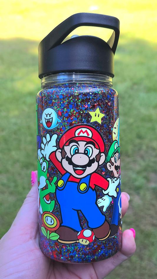 Super Mario and Friends sports bottle 10 oz