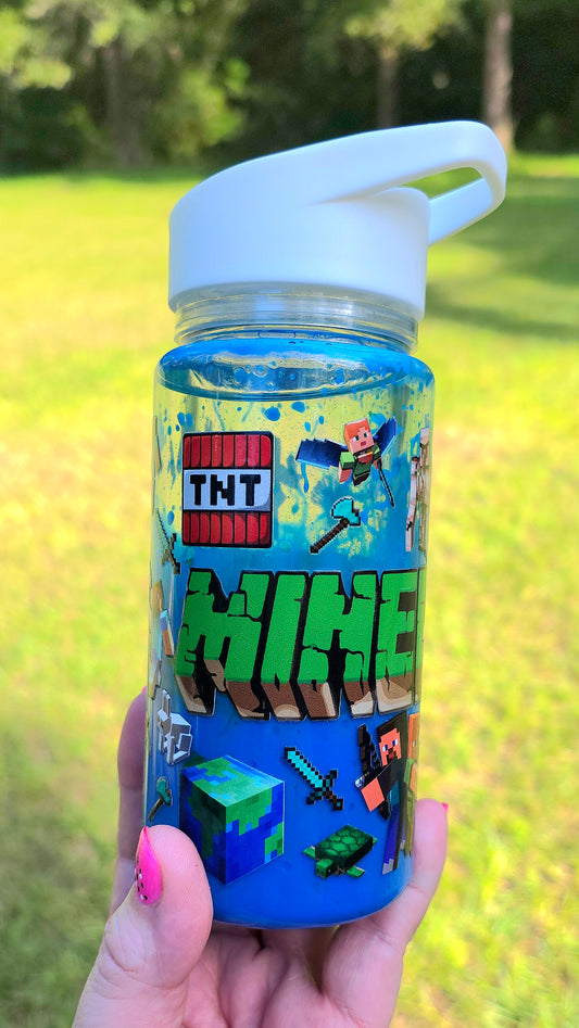 Minecraft sports bottle 10 oz