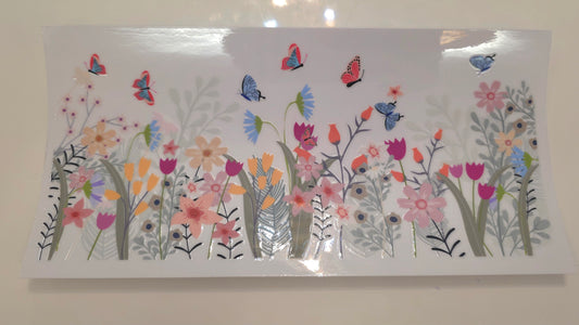 Floral decal 1