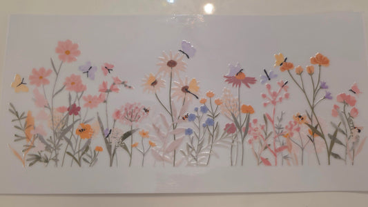 Floral decal 5