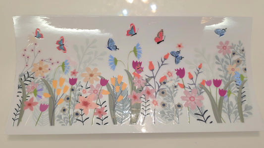 Floral decal 6