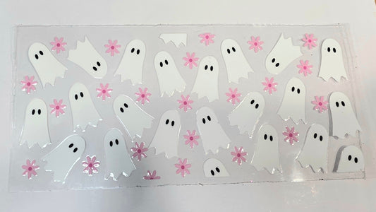 Ghosts with pink bows